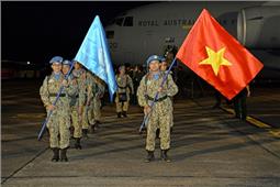 Bệnh viện Dã chiến cấp 2 số 1 của Việt Nam hoàn thành nhiệm vụ về nước đợt 1